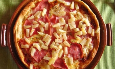Pizza de Anana/Foto. RRSS