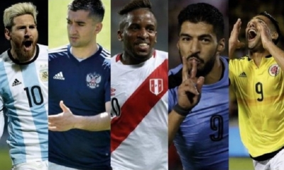Estrellas del fútbol. Foto: Diez