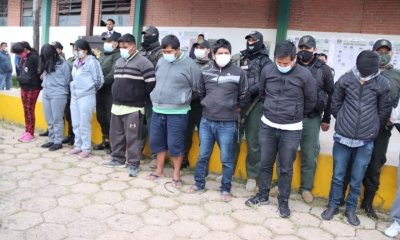 Esa organización criminal, además contaba con una seguridad armada para cualquier eventualidad.