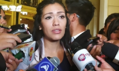 Adriana Salvatierra, presidenta del Senado/Foto. RRSS