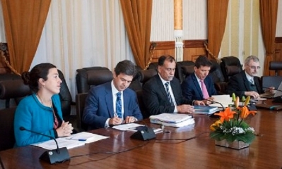 Autoridades de ambos países se reunieron/Foto. RRSS