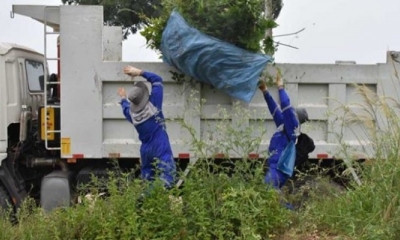 rabajos realizados en el barrio Nacional.