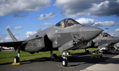 Avión de combate F-35 de Lockheed Martin.