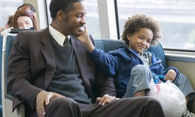 Un fotograma de Will Smith y su hijo Jaden en el filme %22En busca de la felicidad%22. 