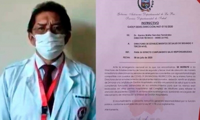 Romero rechazó el instructivo del Sedes.