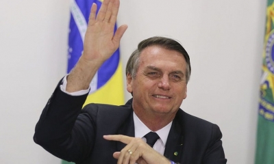 El presidente de Brasil, Jair Bolsonaro