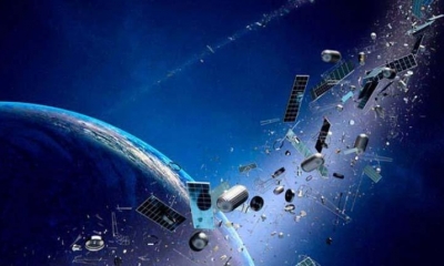 Chatarra espacial. | Foto ilustrativa | Internet / Vanguardia
