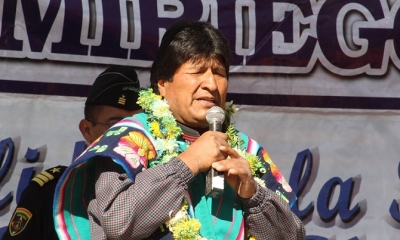 Presidente Evo Morales. Foto: ABI