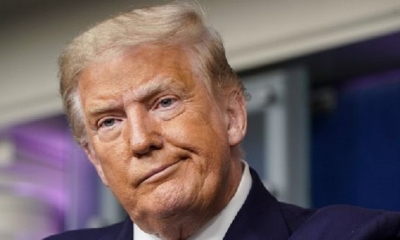 De acuerdo con The New York Times, en 2017 Trump pagó 750 dólares de impuestos. | Fuente: 2020 Getty Images