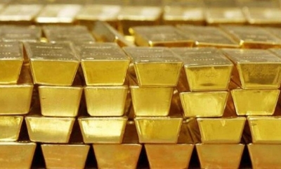 Lingotes de oro forman parte de las RIN del BCB. | Cortesía