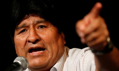 El expresidente Evo Morales