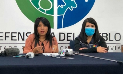 Defensora del Pueblo, Nadia Cruz. 