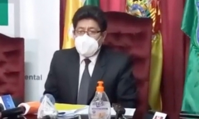 Jiménez añadió que las actas que arribaron este jueves por la tarde desde el norte de La Paz.