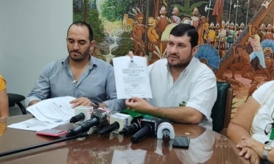 Cívicos denuncian intento de detención contra Calvo