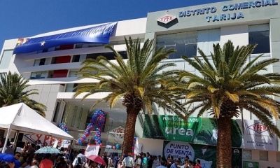 El presidente Evo Morales Ayma, inaugura moderno edificio del Distrito Comercial de YPFB. Foto: Prensa YPFB