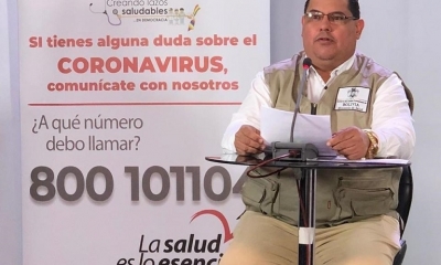 El jefe nacional de la Unidad de Epidemiología del Ministerio de Salud, Roberto Vargas