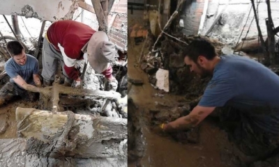 Los voluntarios en unos días vuelven a Chile/Foto. RRSS