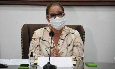 La exalcaldesa de Santa Cruz, Angélica Sosa.