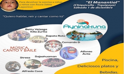 El Festival consistirá en la venta de comida, bebidas, más la presentación de artistas de renombre en el folclore y música tropical.