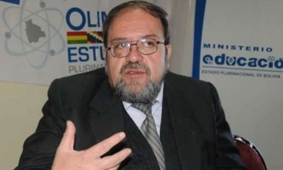 El ministro de Educación, Roberto Aguilar