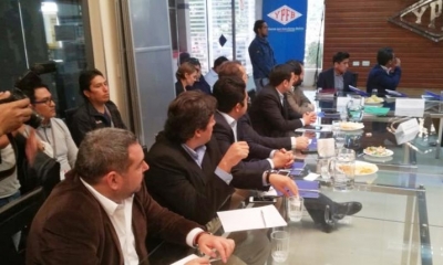 La reunión donde se presentó el estudio de manera oficial. 