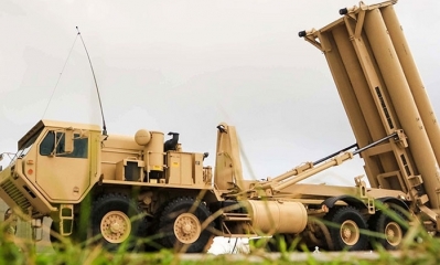 Un sistema THAAD en la base aérea estadounidense Andersen, en Guam. Foto: RT