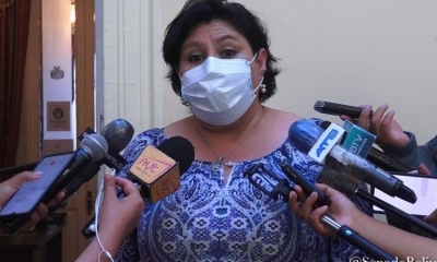 La senadora del Movimiento al Socialismo (MAS), Patricia Arce