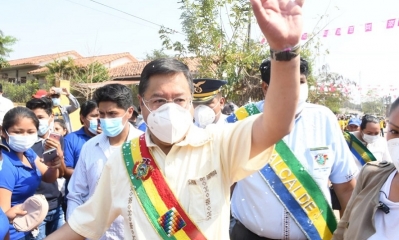El presidente Luis Arce