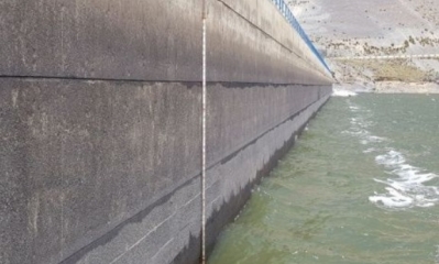 La represa de Incachaca bajó considerablemente su nivel