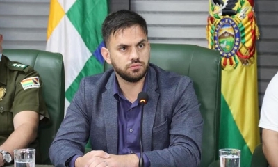El ministro de Gobierno, Eduardo del Castillo