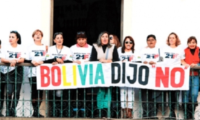 Activistas en todos los escenarios posibles, ayer estuvieron en la apertura del Congreso Americano Misionero. Foto: EL DEBER