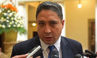 El ministro de Justicia, Héctor Arce. | Foto archivo | ABI