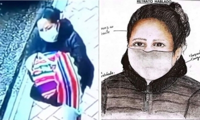 Las imágenes de la mujer que raptó a la bebé Daylin