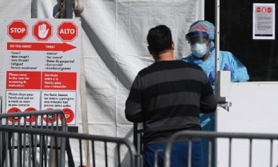 Actualmente Estados Unidos tiene el 40% de su población bajo órdenes de confinamiento por el COVID-19.