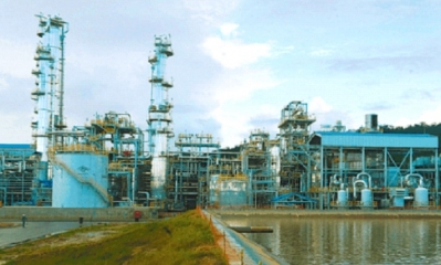 La planta que lleva una inversión de $us 960 millones es la obra estrella del Gobierno. Foto: EL DEBER