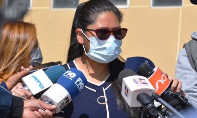 La alcaldesa de El Alto, Eva Copa.