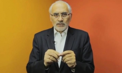 El candidato a la presidencia por el FRI, Carlos Mesa. | Captura de pantalla