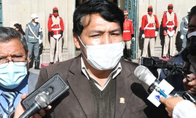 Diputado Sandro Ramírez (MAS) solicitó incluir al jefe de Unidad Nacional (UN) en las investigaciones por el caso gases lacrimógenos.