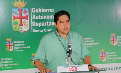Marcelo Ríos, director del Servicio Departamental de Salud (Sedes) de Santa Cruz