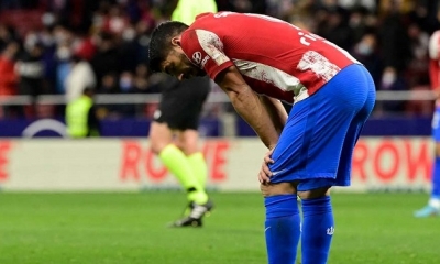 El Lamento de Luis Suárez tras el mal resultado del Atlético de Madrid
