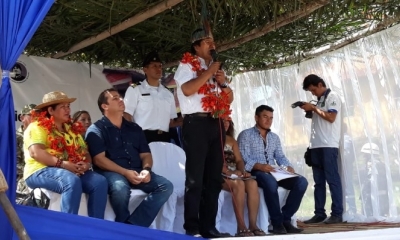 Morales cumple una ajetreada agenda en Trinidad-Beni/Foto. RM