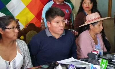 El dirigente Leonardo Loza anunció que para el 22 de enero el 100% de las bases del del Trópico de Cochabamba se movilizará en la capital valluna