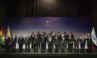 IV Foro de Países Exportadores de Gas (por sus siglas en ingles GECF) en la ciudad de Santa Cruz de la Sierra.