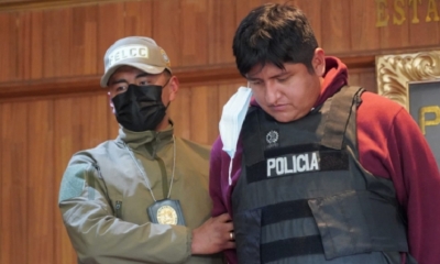 Richard Choque, el feminicida serial. Foto: Ministerio de Gobierno