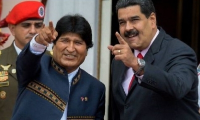 Evo Morales y Nicolás Maduro. Foto: Internet