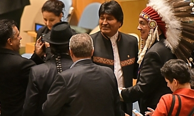 Evo Morales en la ONU/Foto. ABI 