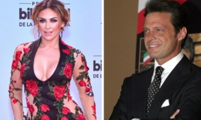 Aracely Arámbula y Luis Miguel/Foto. RRSS