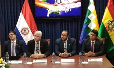 Autoridades Paraguay y Bolivia se refirieron al proyecto del tren bioceánico. Foto: ABI
