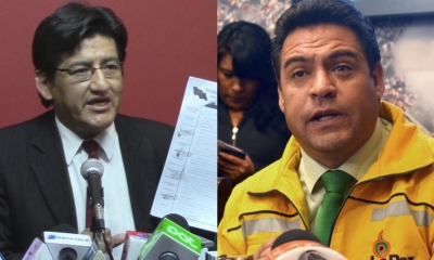 Jesús Vera y Luis Revilla/Foto. Kandire.bo