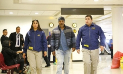 Detectives reembarcan a Tyson por no cumplir la Ley de extranjería/Foto. PDI
